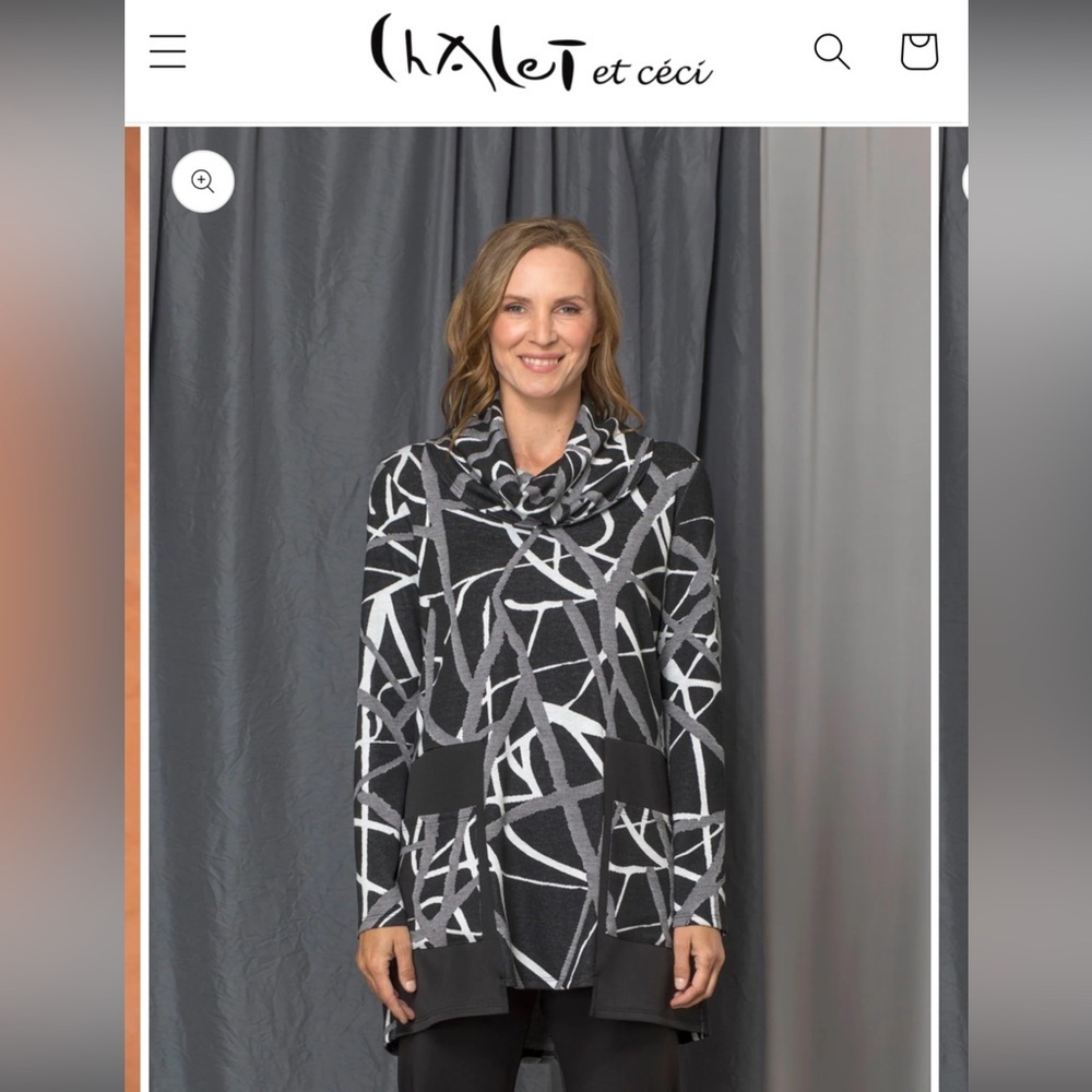 ❌Sold❌Chalet et Ceci Tunic/Dress, “Yesenia” size S - Picture 7 of 9